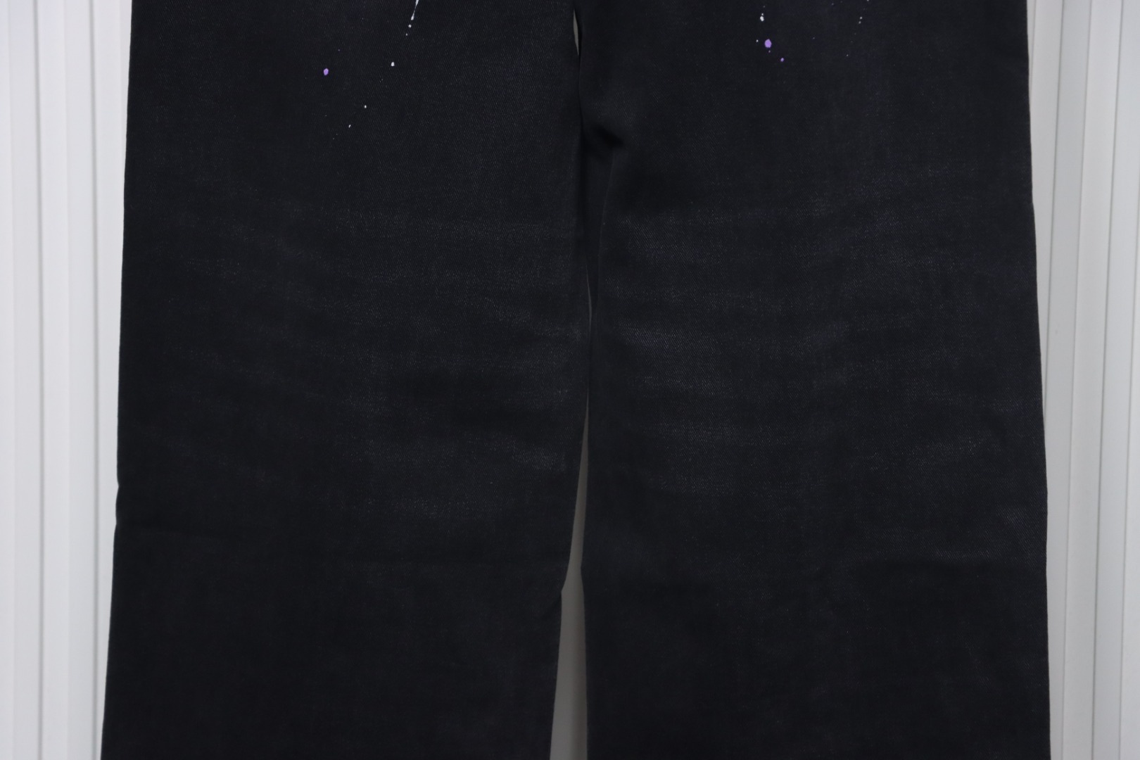 We11done Heart Lettering Embroidered Jeans