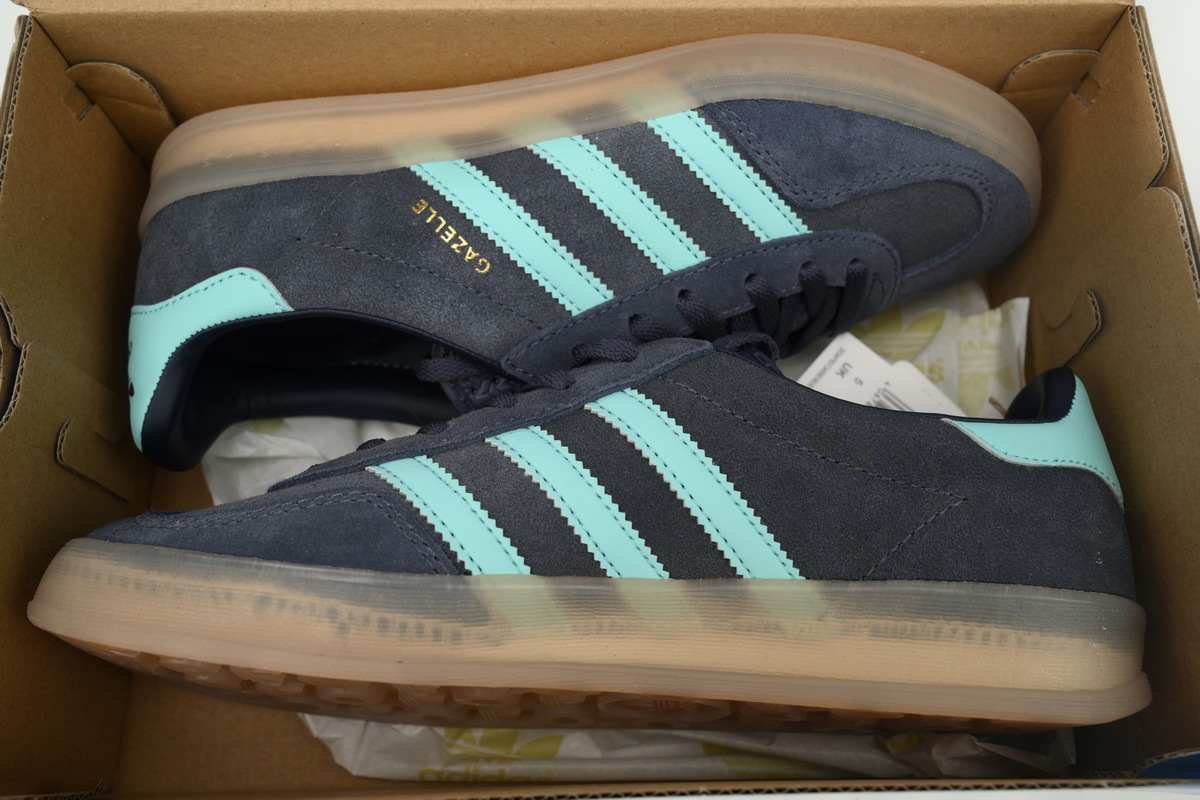 Coco Shoes Adidas Gazelle Indoor Shadow Navy/Cloud White/Legend Ink JI2587
