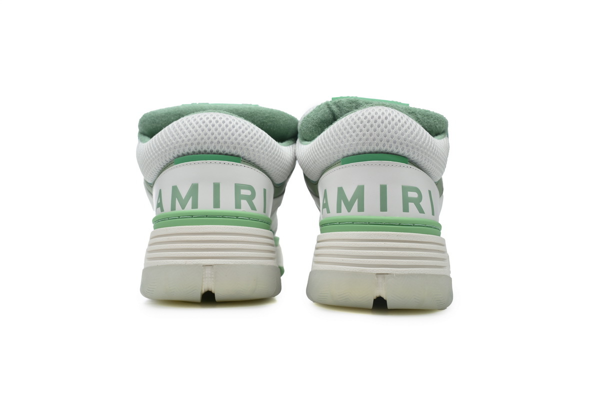 Coco Shoes Amiri MA-1 White Green AMFOSR1001-142