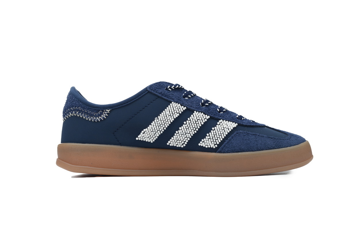 Coco Shoes Adidas Gazelle Indoor x CLOT Collegiate Navy Off White IH3725