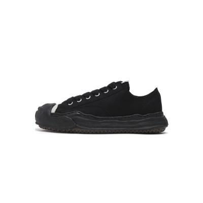 Coco Shoes Mihara Yasuhiro Low-top Sneakers All Black A05FW702FW23 NO.786 01