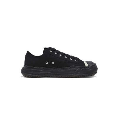 Coco Shoes Mihara Yasuhiro Low-top Sneakers All Black A05FW702FW23 NO.786 02