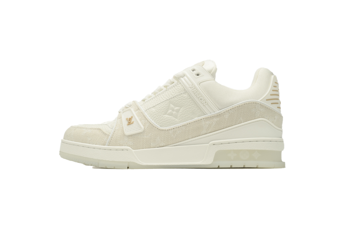 Coco Shoes Louis Vuitton Trainer Apricot