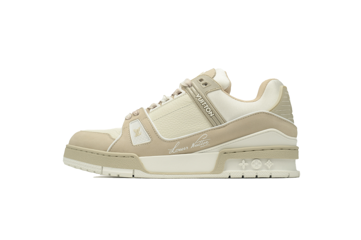 Coco Shoes Louis Vuitton Trainer Khaki