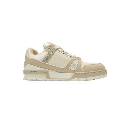 Coco Shoes Louis Vuitton Trainer Khaki 02