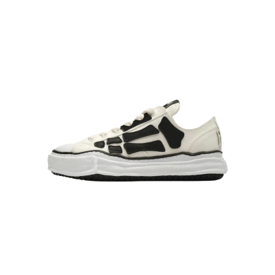 Coco Shoes Maison Mihara Yasuhiro Alabaster x Amiri MMY Bones Skel-Top Low Off White 01