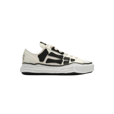 Coco Shoes Maison Mihara Yasuhiro Alabaster x Amiri MMY Bones Skel-Top Low Off White 02