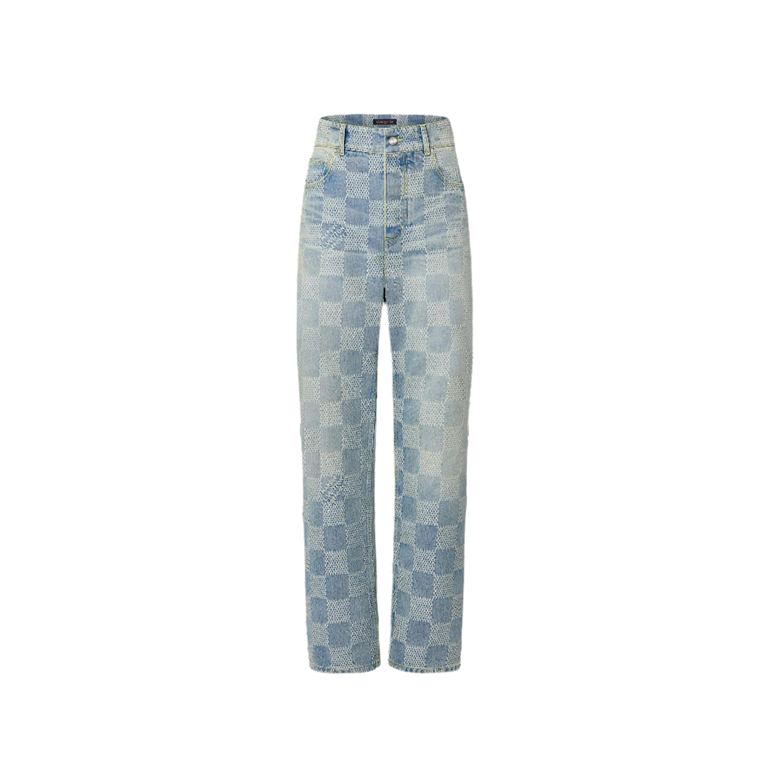Louis Vuitton Damier Denim Skate Pants 1AHCOD