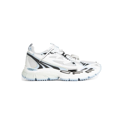 Off-White Be Right Back Mesh Trainers White Blue OMA295C99FAB0010140 02