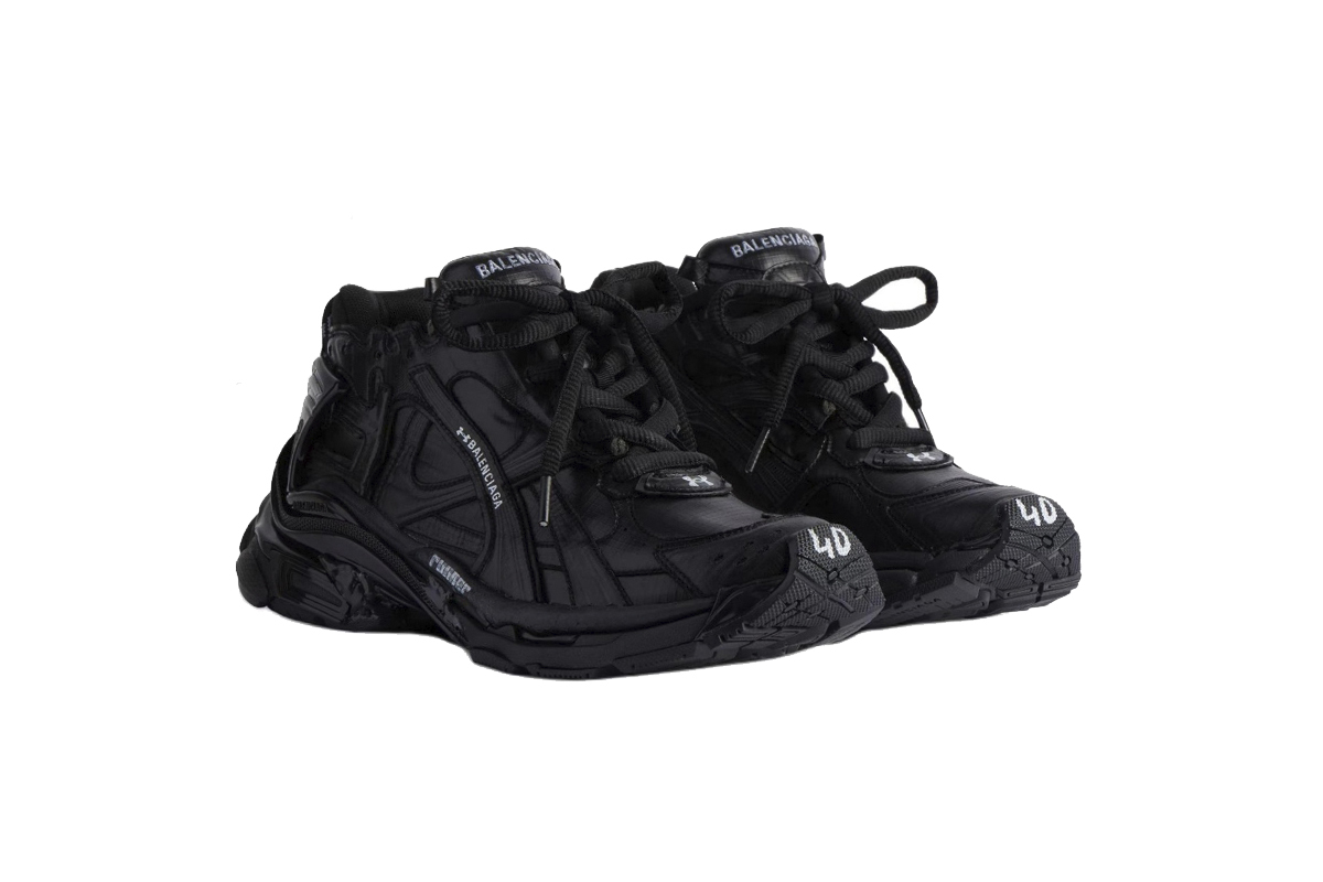 Balenciaga Runner x Under Armour Sneaker Black 813793WRUCU1000