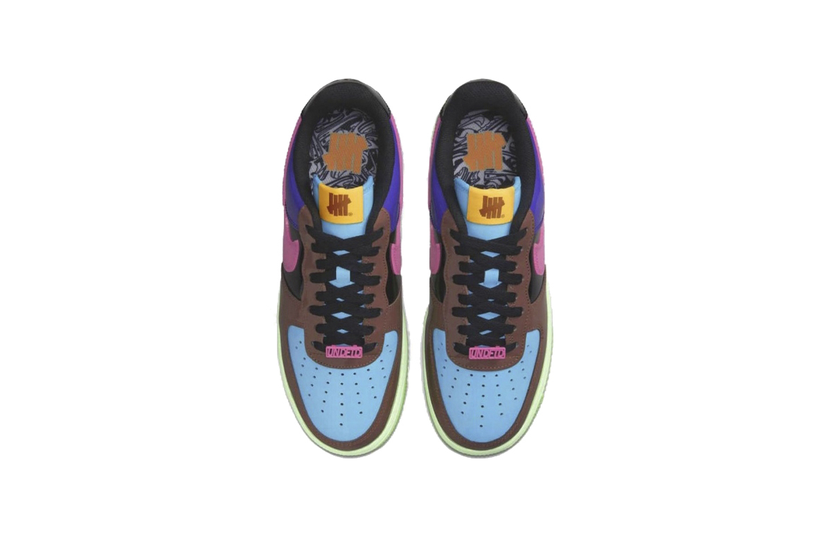 Coco Shoes Nike Air Force 1 SP x Undefeated Pink Prime DV5255-200