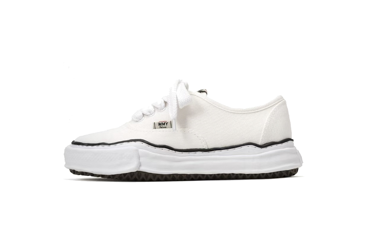 Coco Shoes Mihara Yasuhiro Baker OG Semelle Toile  Basse Blanc A02FW704 NO.716