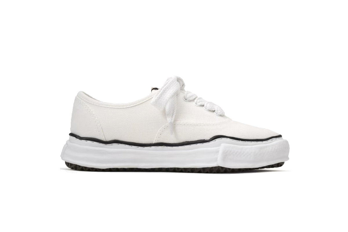 Coco Shoes Mihara Yasuhiro Baker OG Semelle Toile  Basse Blanc A02FW704 NO.716