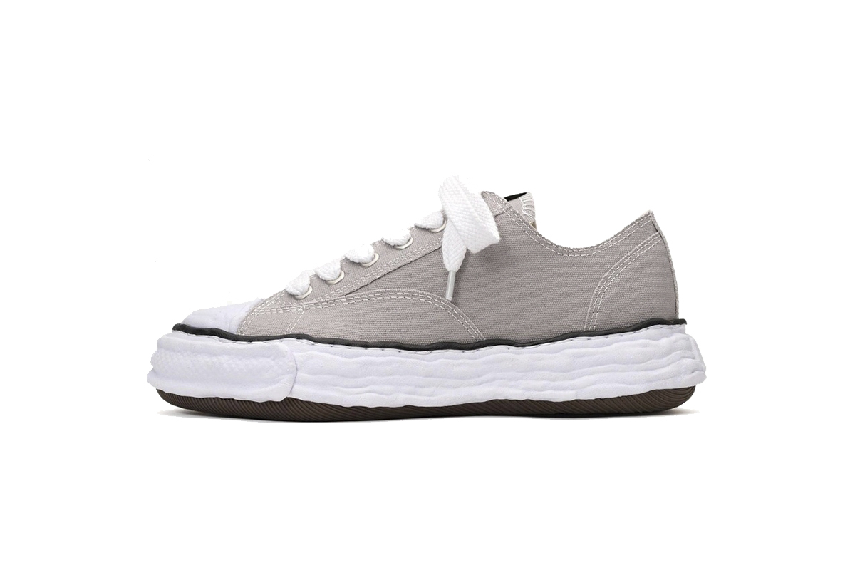 Coco Shoes Mihara Yasuhiro Peterson 23 OG Sole Canvas Low White Light Brown A11FW702 NO.806