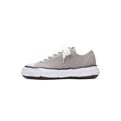 Coco Shoes Mihara Yasuhiro Peterson 23 OG Sole Canvas Low White Light Brown A11FW702 NO.806 01
