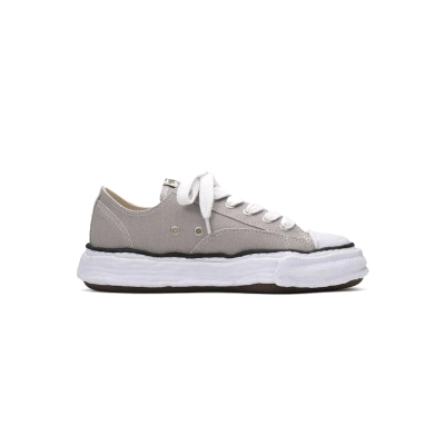 Coco Shoes Mihara Yasuhiro Peterson 23 OG Sole Canvas Low White Light Brown A11FW702 NO.806 02