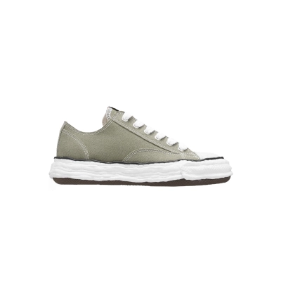 Coco Shoes Mihara Yasuhiro Peterson 23 OG Sole Canvas Low White Brown A11FW702 NO.805 02