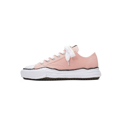 Coco Shoes Mihara Yasuhiro Peterson OG Sole Canvas Low Rose A01FW702 NO.725 01