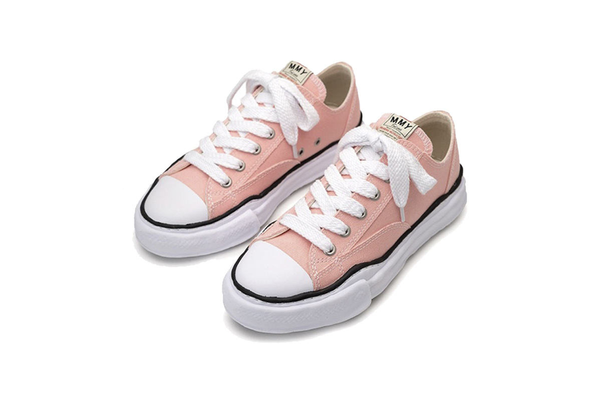 Coco Shoes Mihara Yasuhiro Peterson OG Sole Canvas Low Rose A01FW702 NO.725
