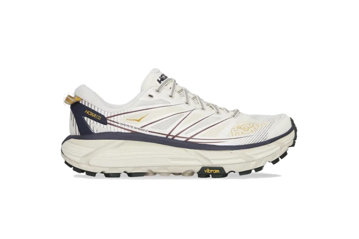Coco Shoes Hoka One One Mafate Speed 2 White Brown 1126851-ALK
