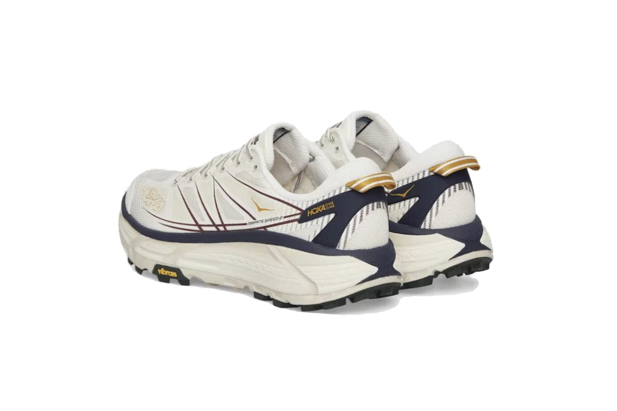 Coco Shoes Hoka One One Mafate Speed 2 White Brown 1126851-ALK