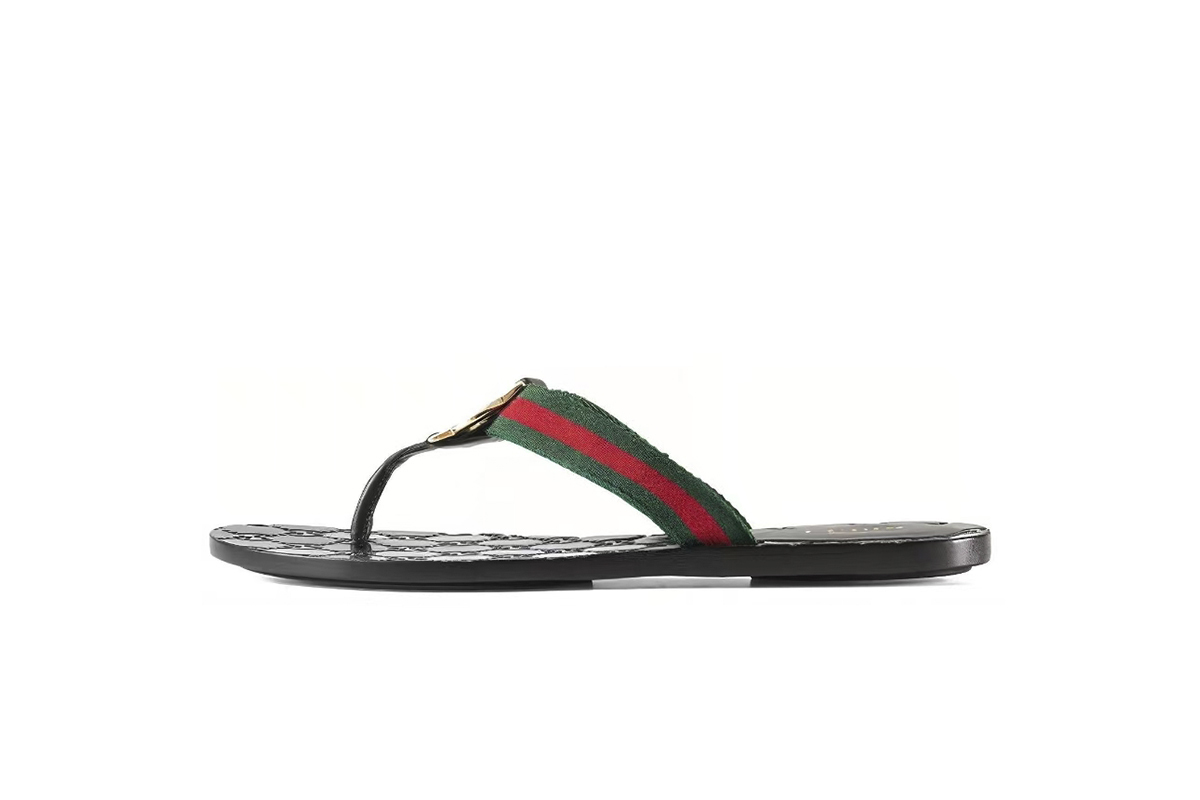 Gucci GG Thong Web Sandals 270374 H9020 8476