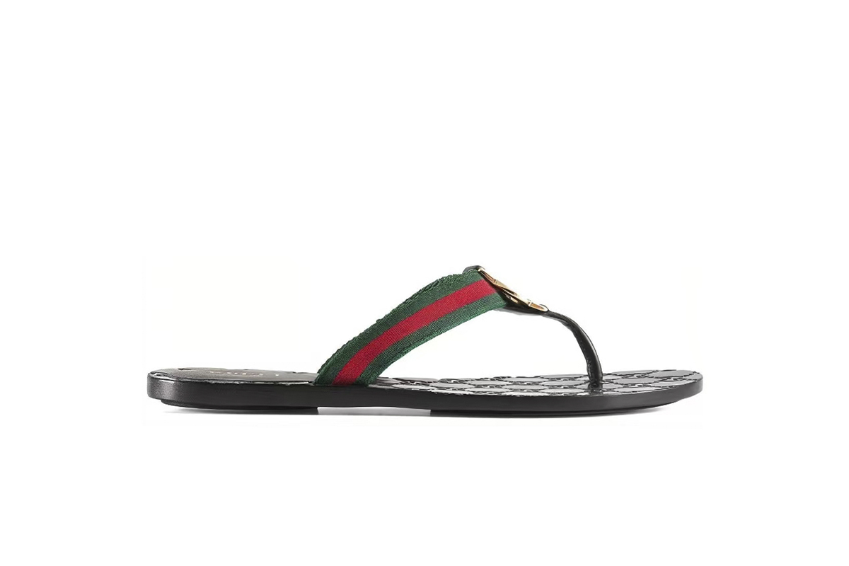Gucci GG Thong Web Sandals 270374 H9020 8476