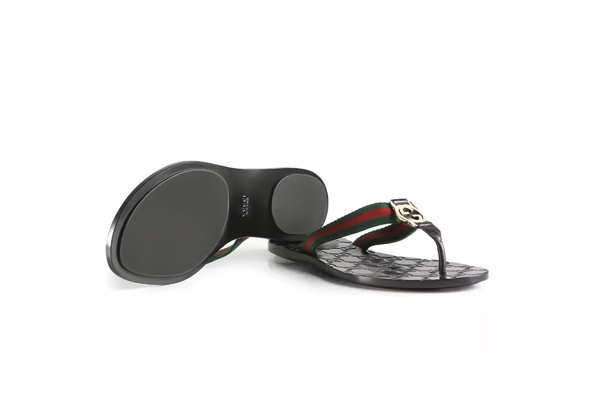 Gucci GG Thong Web Sandals 270374 H9020 8476