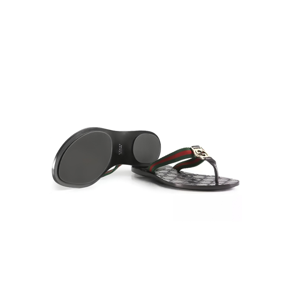 Gucci GG Thong Web Sandals 270374 H9020 8476