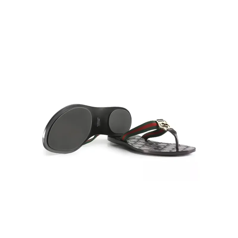 Gucci GG Thong Web Sandals 270374 H9020 8476