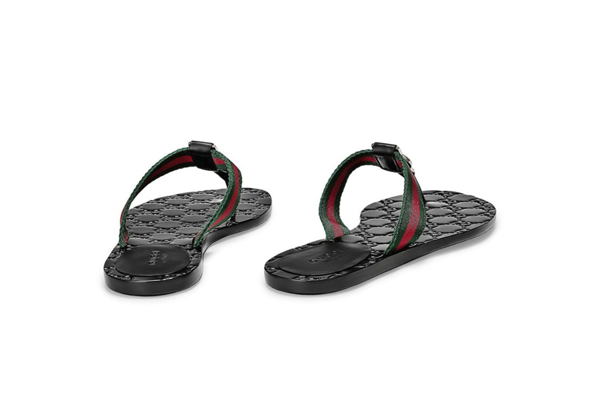 Gucci GG Thong Web Sandals 270374 H9020 8476