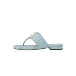 Gucci Double G Thong Sandal Blue 771585 BKO60 4728