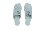 Gucci Double G Thong Sandal Blue 771585 BKO60 4728