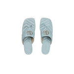 Gucci Double G Thong Sandal Blue 771585 BKO60 4728