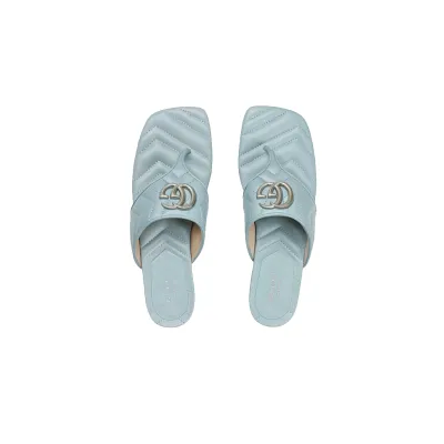 Gucci Double G Thong Sandal Blue 771585 BKO60 4728 02