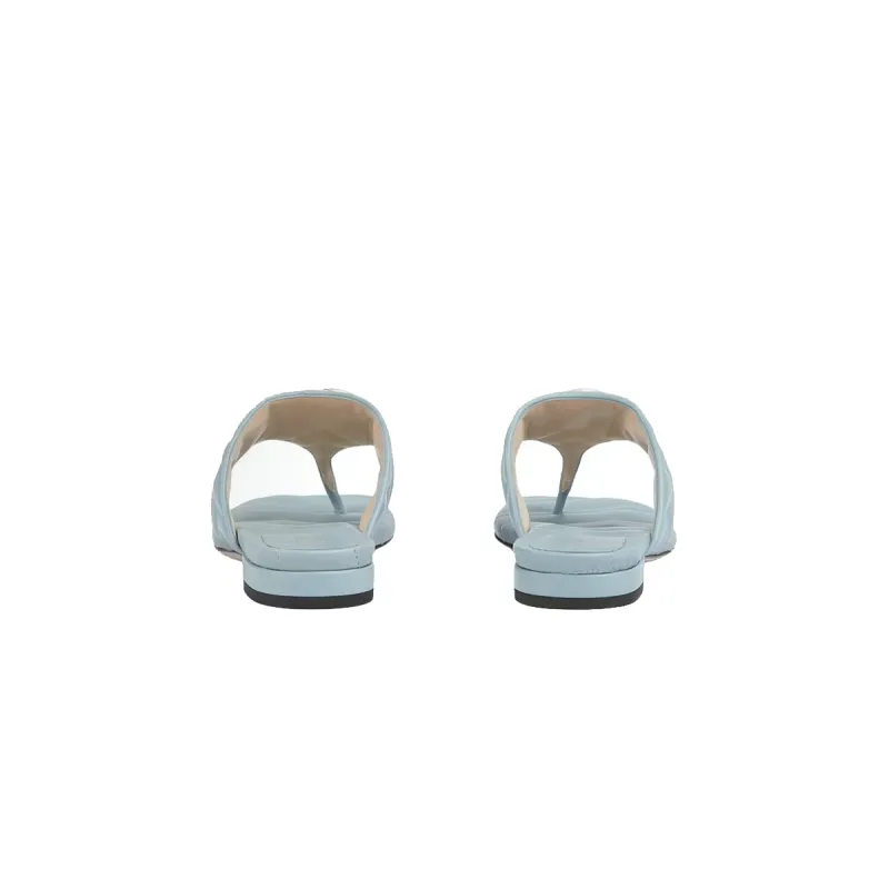 Gucci Double G Thong Sandal Blue 771585 BKO60 4728