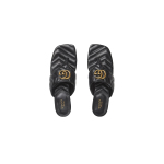 Gucci Double G Thong Sandal Black 776948 BKO60 1000