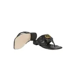 Gucci Double G Thong Sandal Black 776948 BKO60 1000