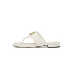 Gucci Double G Thong Sandal White 776948 BKO60 9049