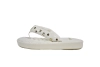 Chanel Lambskin Quilted Padded Charms Thong Sandals White G39860 X01000 0S687