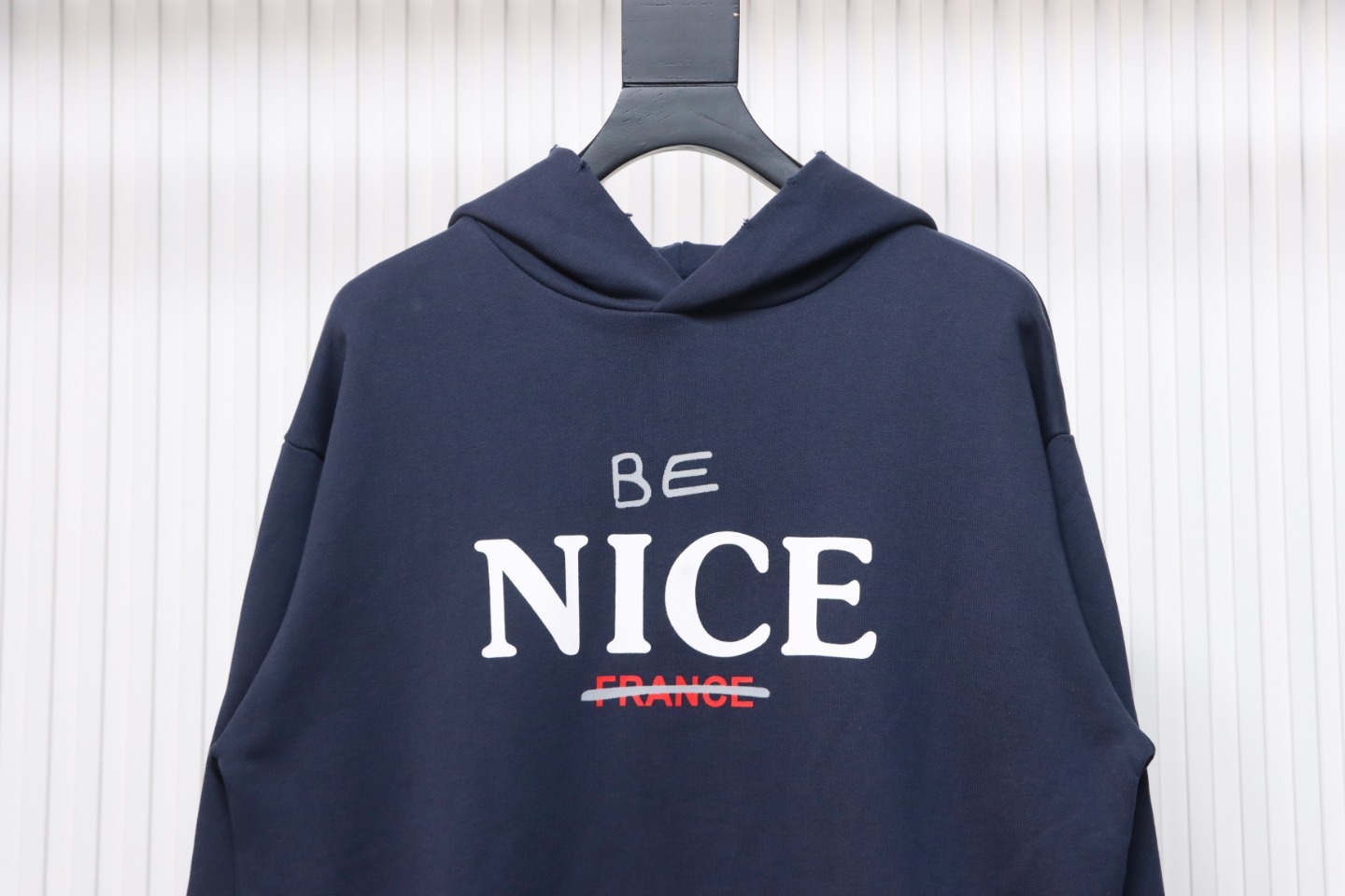 Balenciaga Be Nice Printed Hoodie