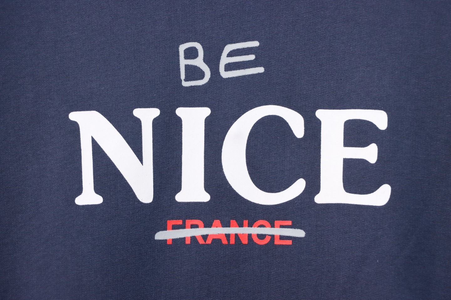 Balenciaga Be Nice Printed Hoodie