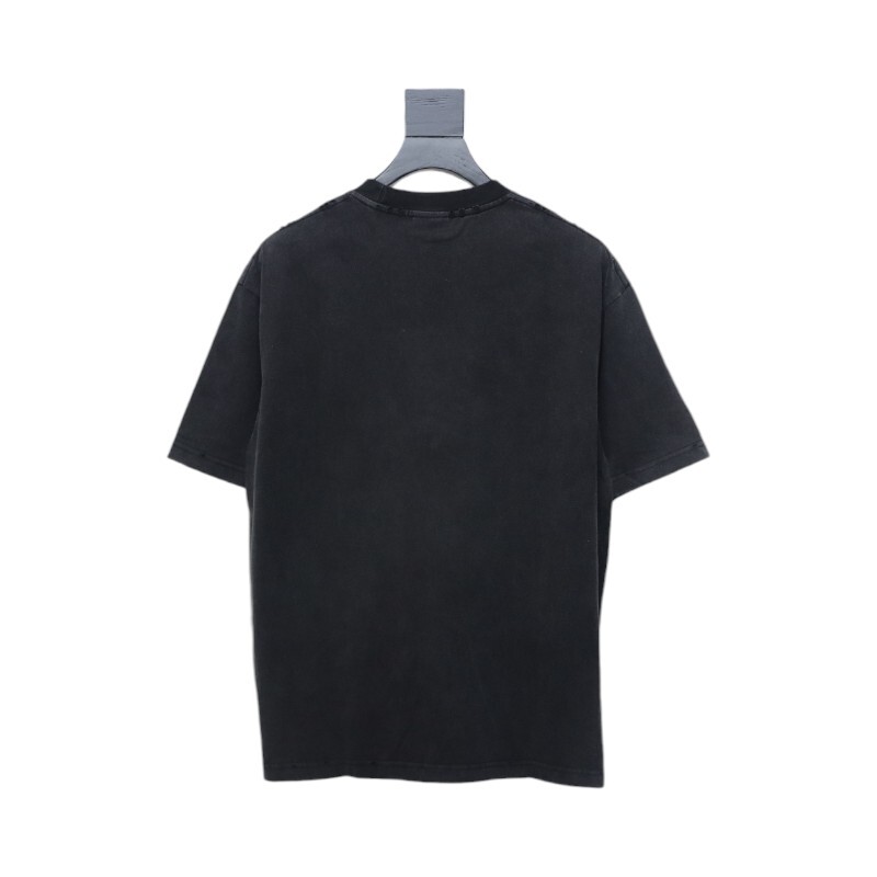 Balenciaga Mirror Logo T-Shirt Black