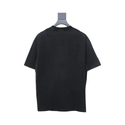 Balenciaga Mirror Logo T-Shirt Black 02