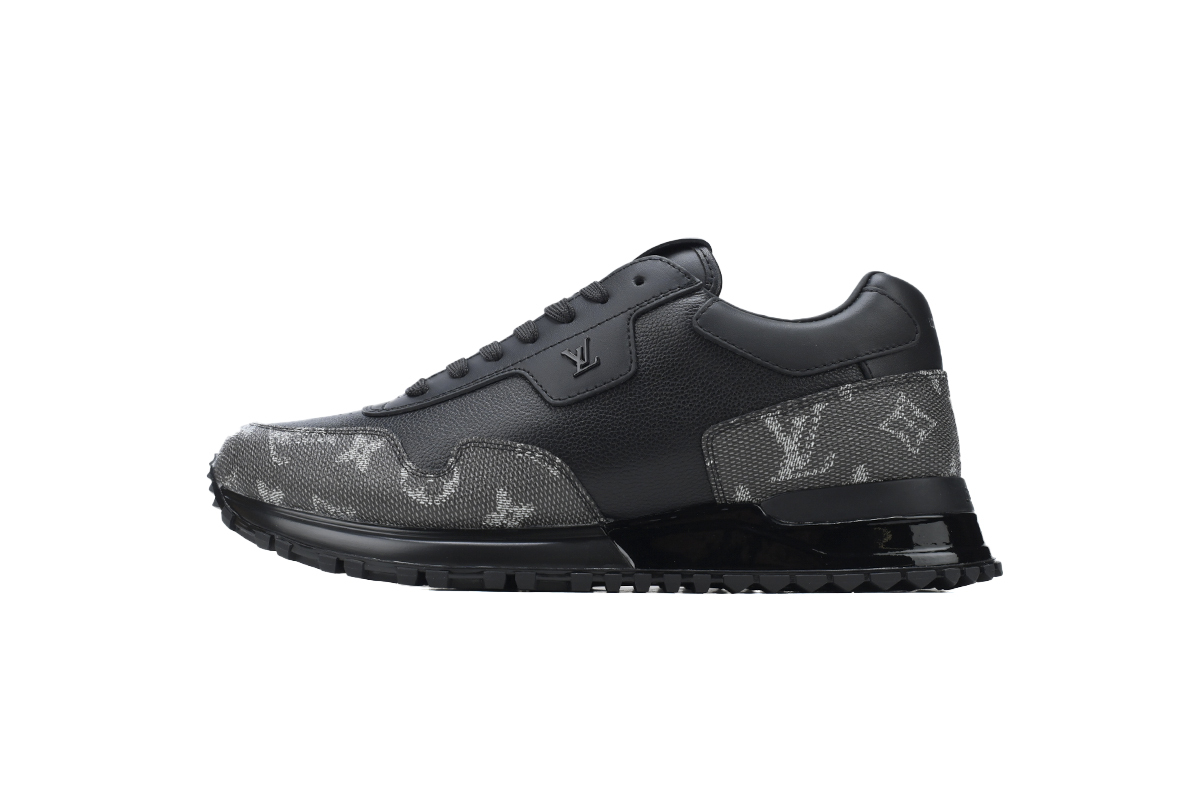 Coco Shoes Louis Vuitton Run Away Trainers Black Grey