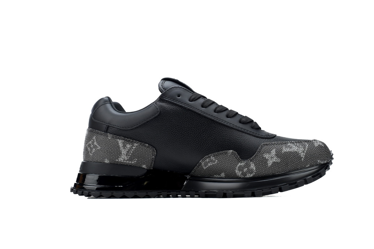 Coco Shoes Louis Vuitton Run Away Trainers Black Grey
