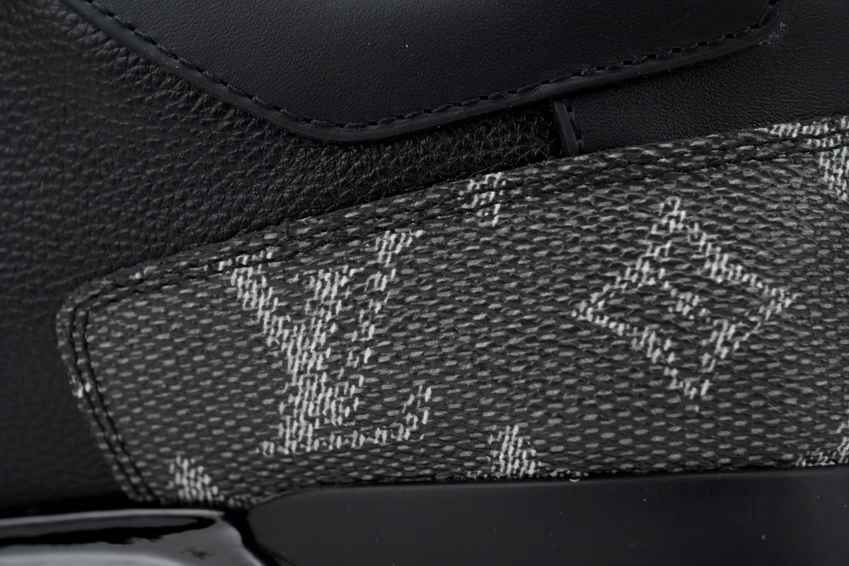 Coco Shoes Louis Vuitton Run Away Trainers Black Grey