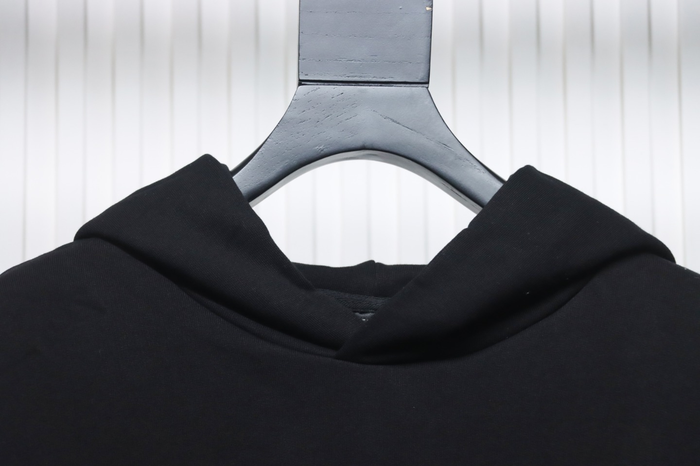 Coco Shoes Balenciaga Logo Printed Hoodie Black Cotton