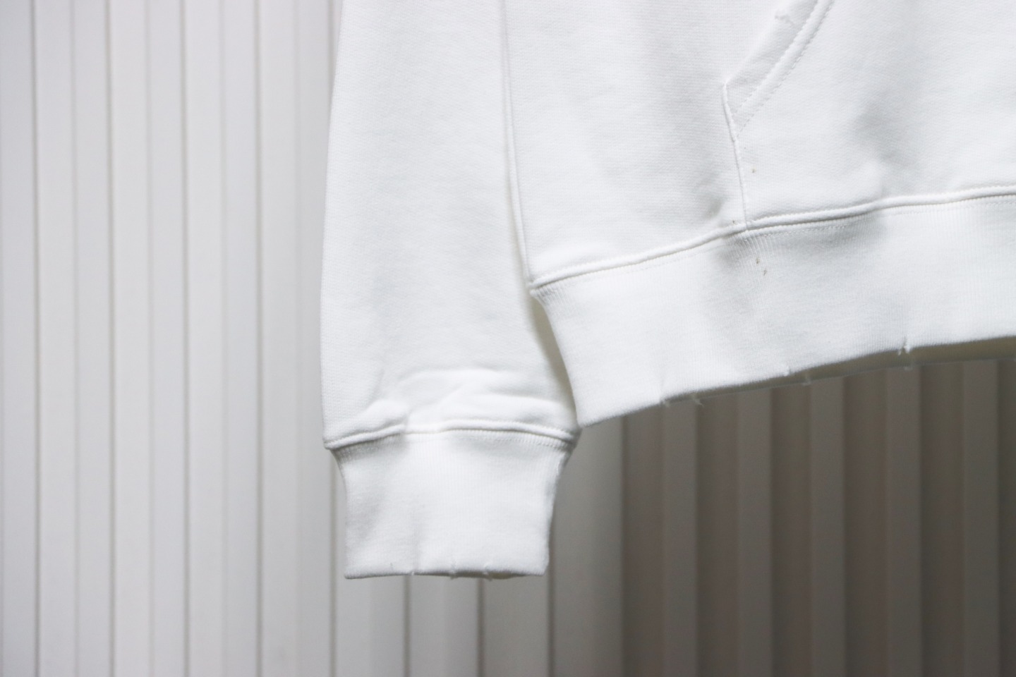 Balenciaga Heart Embroidered Hoodie White 