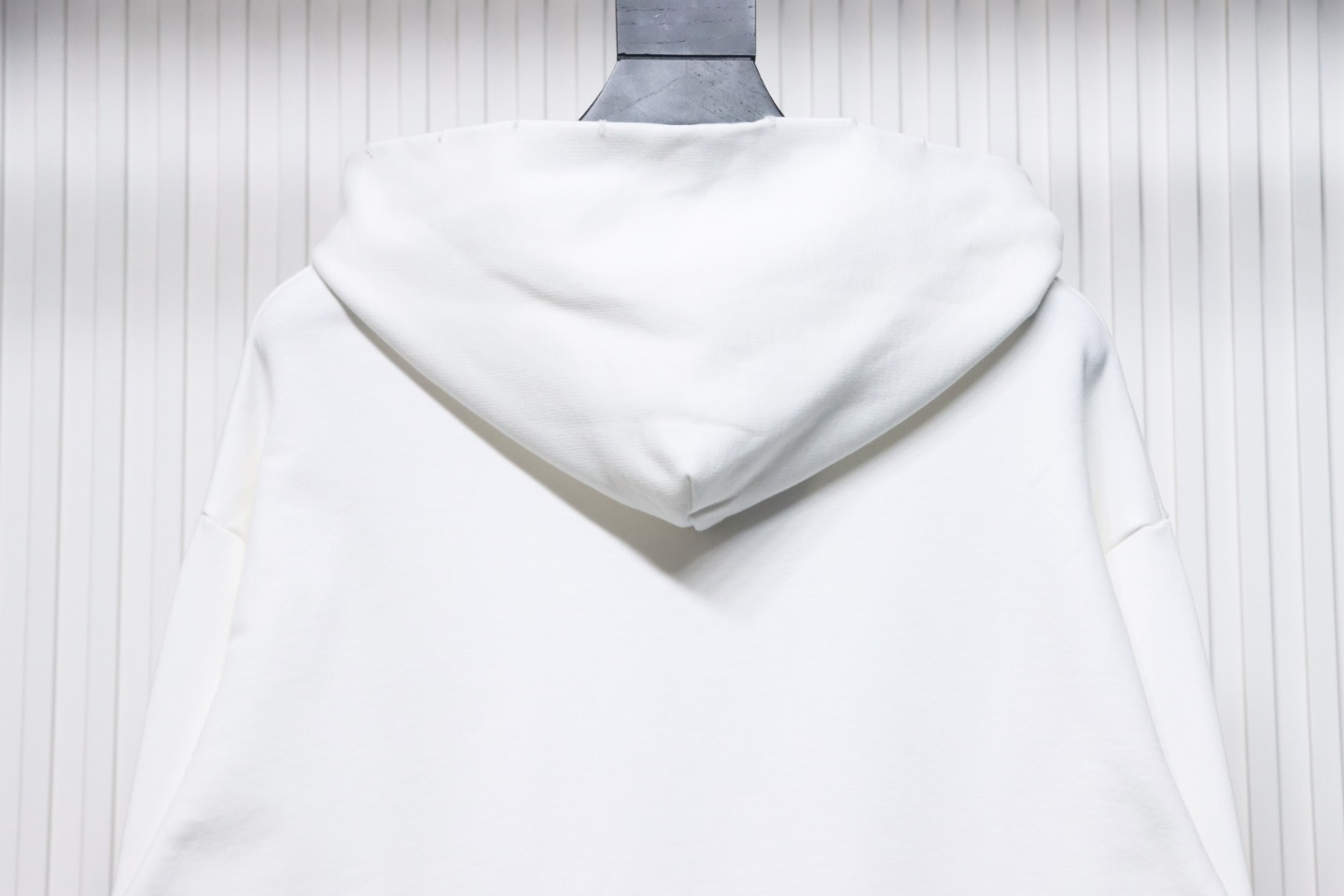 Balenciaga Heart Embroidered Hoodie White 